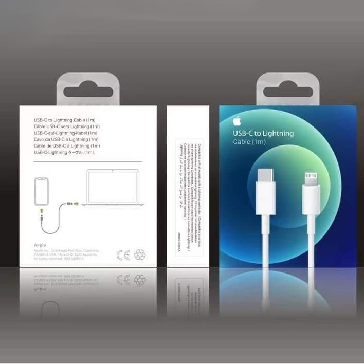 USB-C to Lightning Cable (1 m) For AirPods, AirPods Pro, iPhone, iPad, iPod.