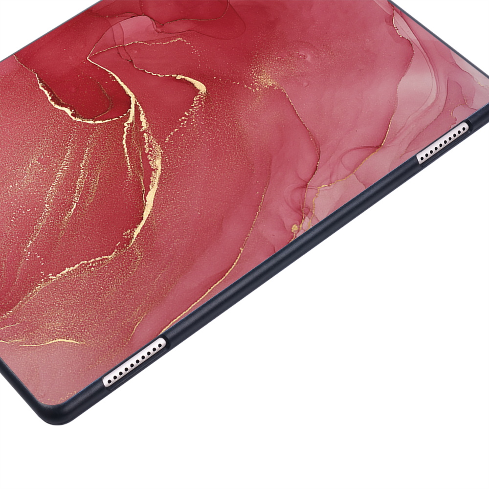 Tablet Case for Huawei MediaPad T3 10 9.6 Inch Watercolor Print Pattern Lightweight Plastic Back Shell + Stylus. 
