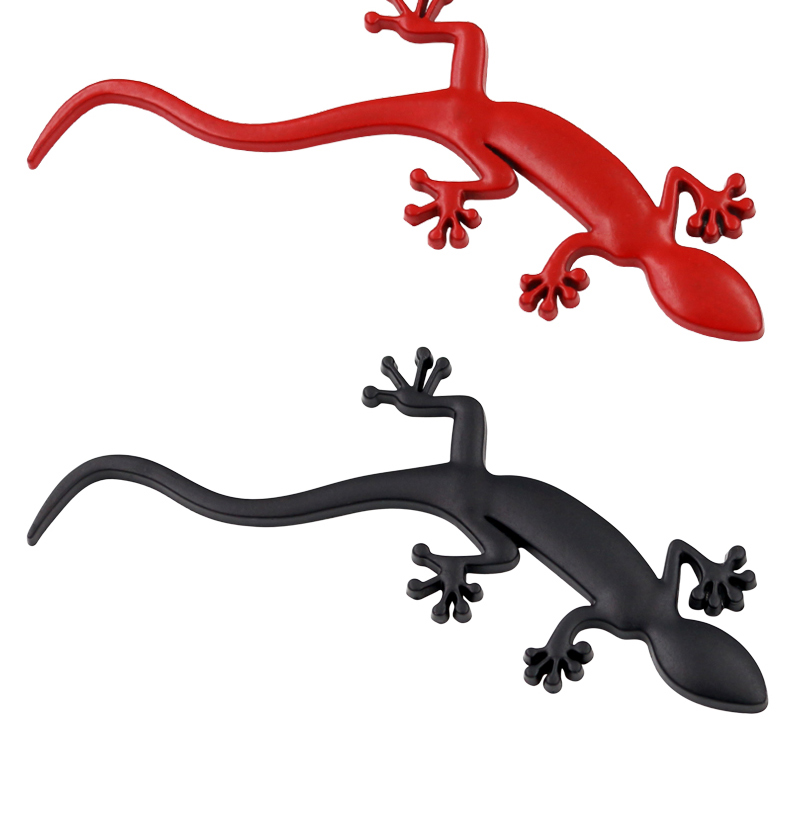 【beauty code】1pc Car ABS lizard Gecko Badge Car For Audi A3 A5 Q3 Quattro TT S3 S5 RS4 Stickers Decorative Car Accessories. 