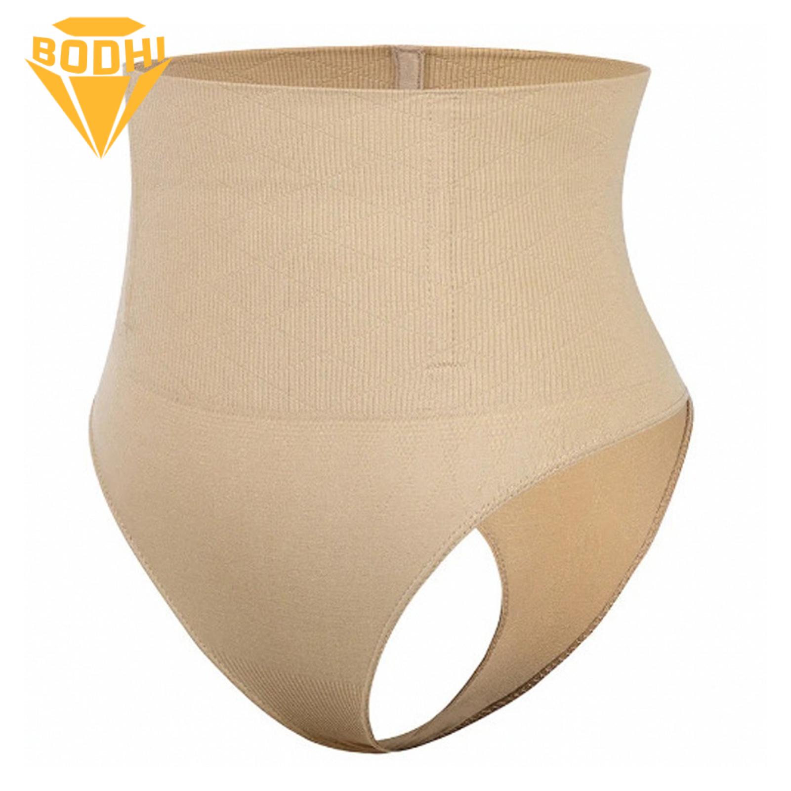 Comfortable High-waisted Shapewear High Waist Tummy Control Thong Shapewear for Women Quick-drying Posture Correcting Underwear 2 Pcs Set Waist Training Pants. 