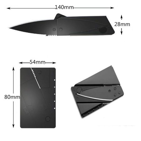 Cardsharp Credit Card Knife Stainless Steel Blade. 