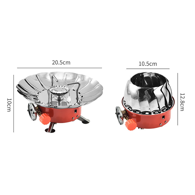 Portable Butane Gas Camping Stove Burner With Adjustable Cover 超特価SALE開催！