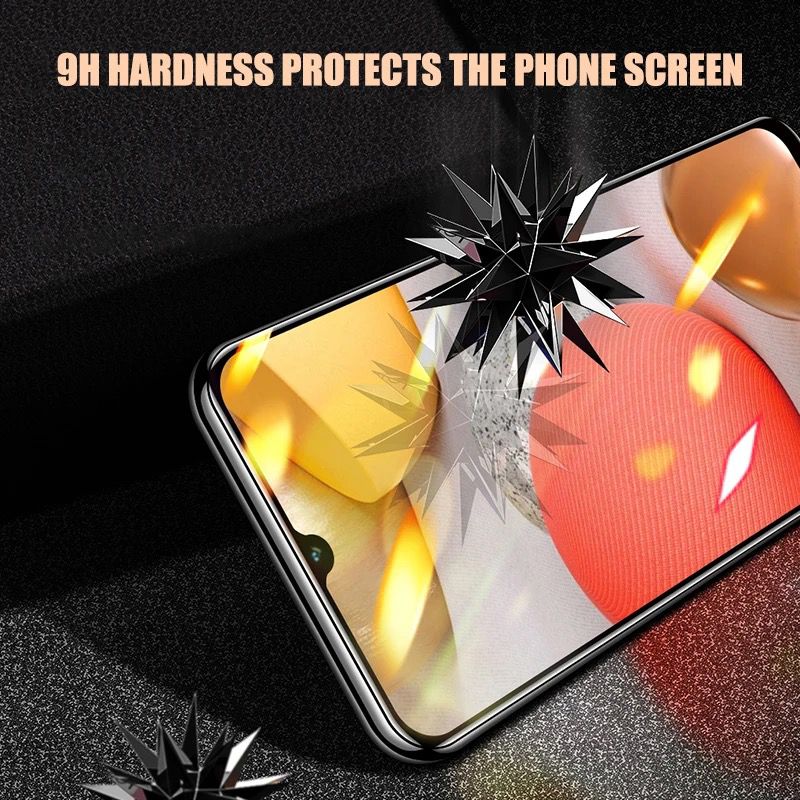 9D Protective Glass For Samsung Galaxy A10s A11 A20 A21s A30s A50s A51 A52 A71 A72 A80 A81 A90 A91 M01s M02s M03s M10s M20 M21s M30s M31s Prime M51 M52 M62 Tempered Glass Shining Edge Film Full Glue Samsung Screen Protector. 