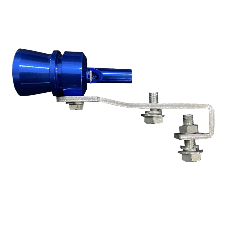 【Silver S】 Universal Sound Simulator Car Sound Whistle Vehicle Refit Exhaust Turbo Whistle Car Turb Muffler. 