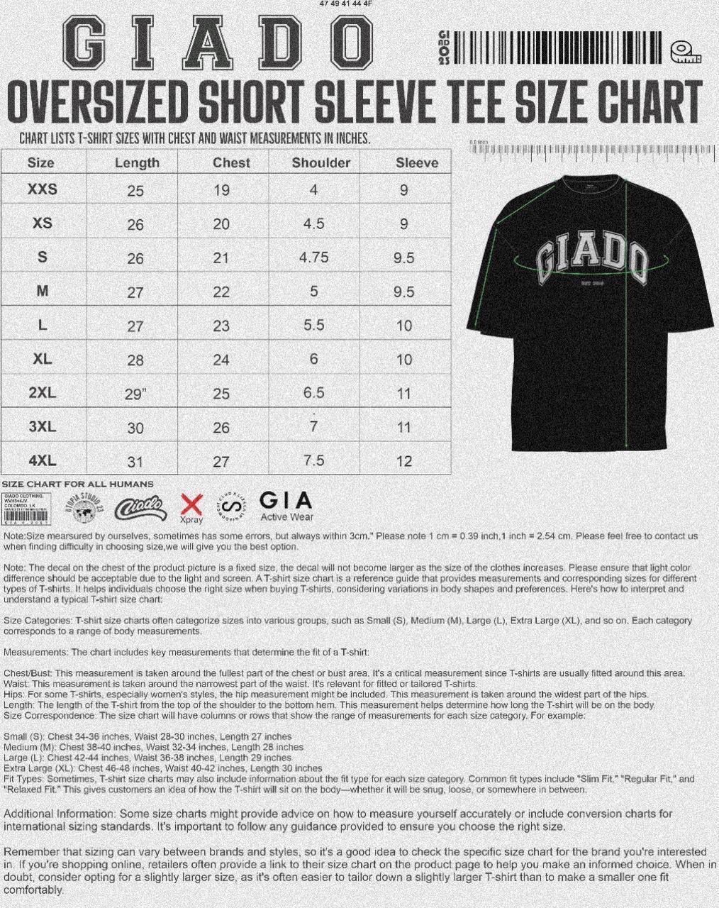 Oversize Men's T shirt with Sentence printed 100% Cotton 240 GSM  High Quality  Fast Fashion Jed Black Baggy T shirt. 