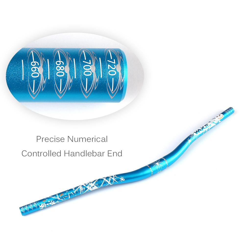 Riser Handle Bar Mountain Bike Handle Bar Aluminium Alloy Bicycle Handle Bars. 