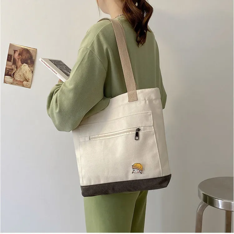 Korean on sale canvas bag