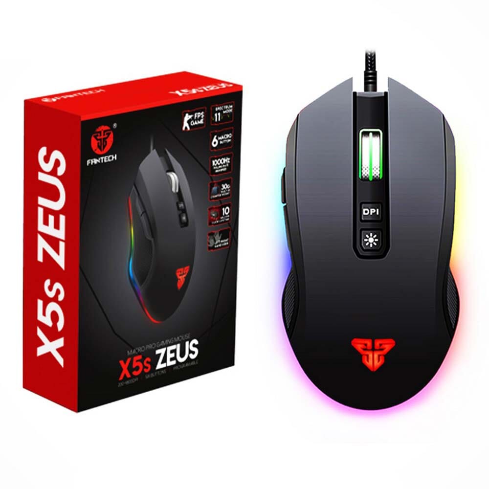 Fantech X5S Zeus Macro RGB Gaming Mouse Daraz.lk