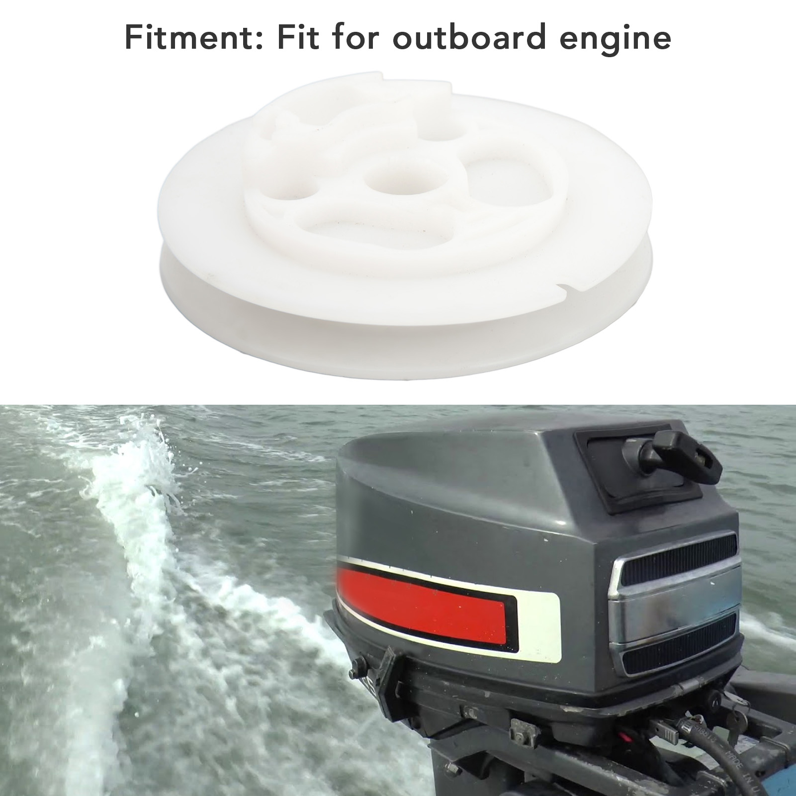 Boat Motor Part Perfect Match ABS Plastic Impact Proof 6A1 15714 00 00 Outboard Engine Drum Sheave Easy To Install for Marine. 