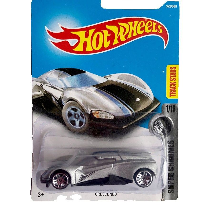 Hot Wheels push type 1:64 die cast small toy cars - CRESCENDO. 