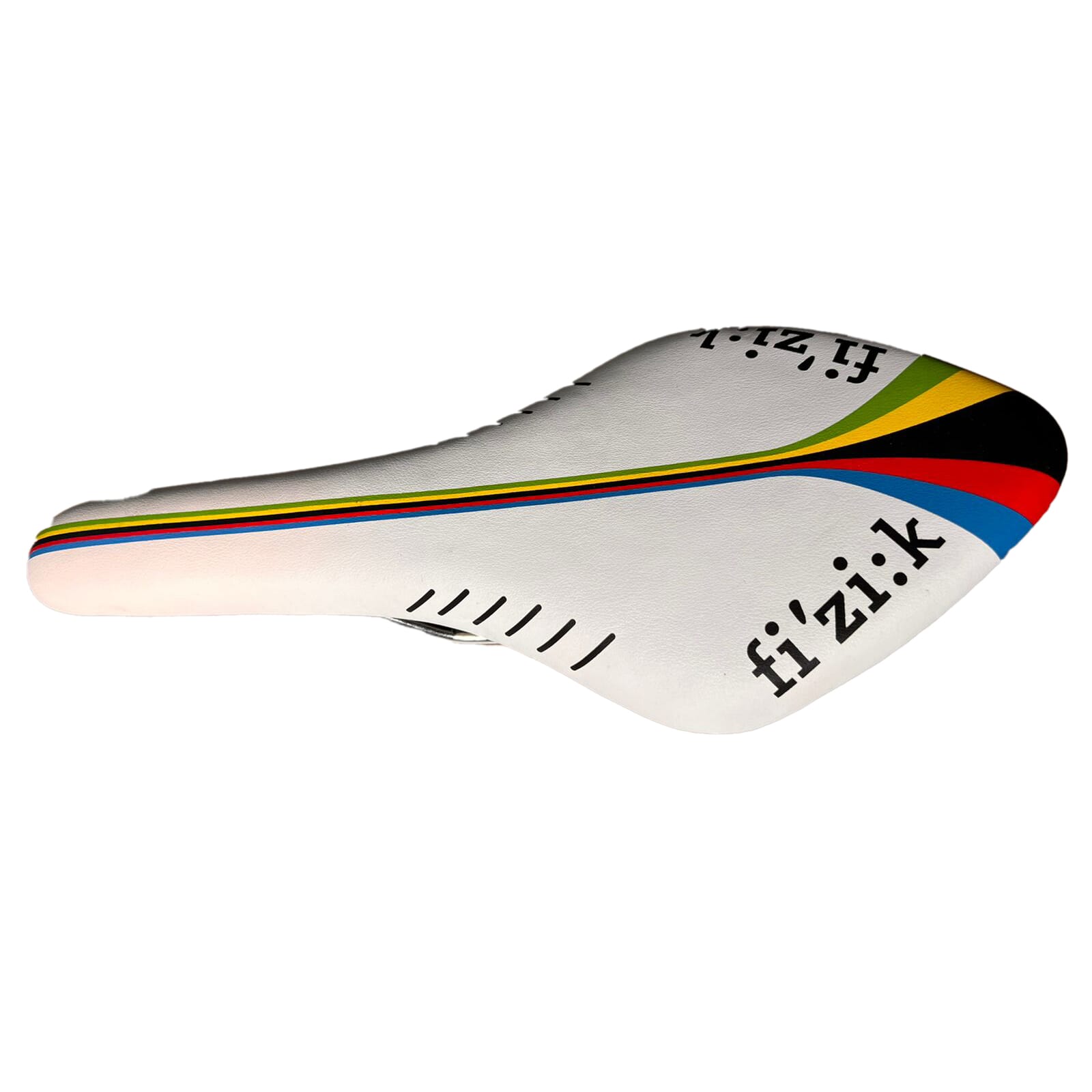 Bicycle Seat FIZIK Saddle Racing Road Bike Original High Quality FIZIK Brand Cycling Seat - Rainbow Black/White, Black. 