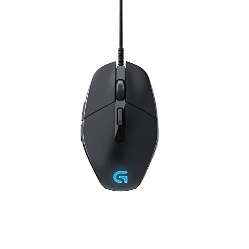 Logitech G302 PC Mouse, PC/Mac, 2-Ways. 