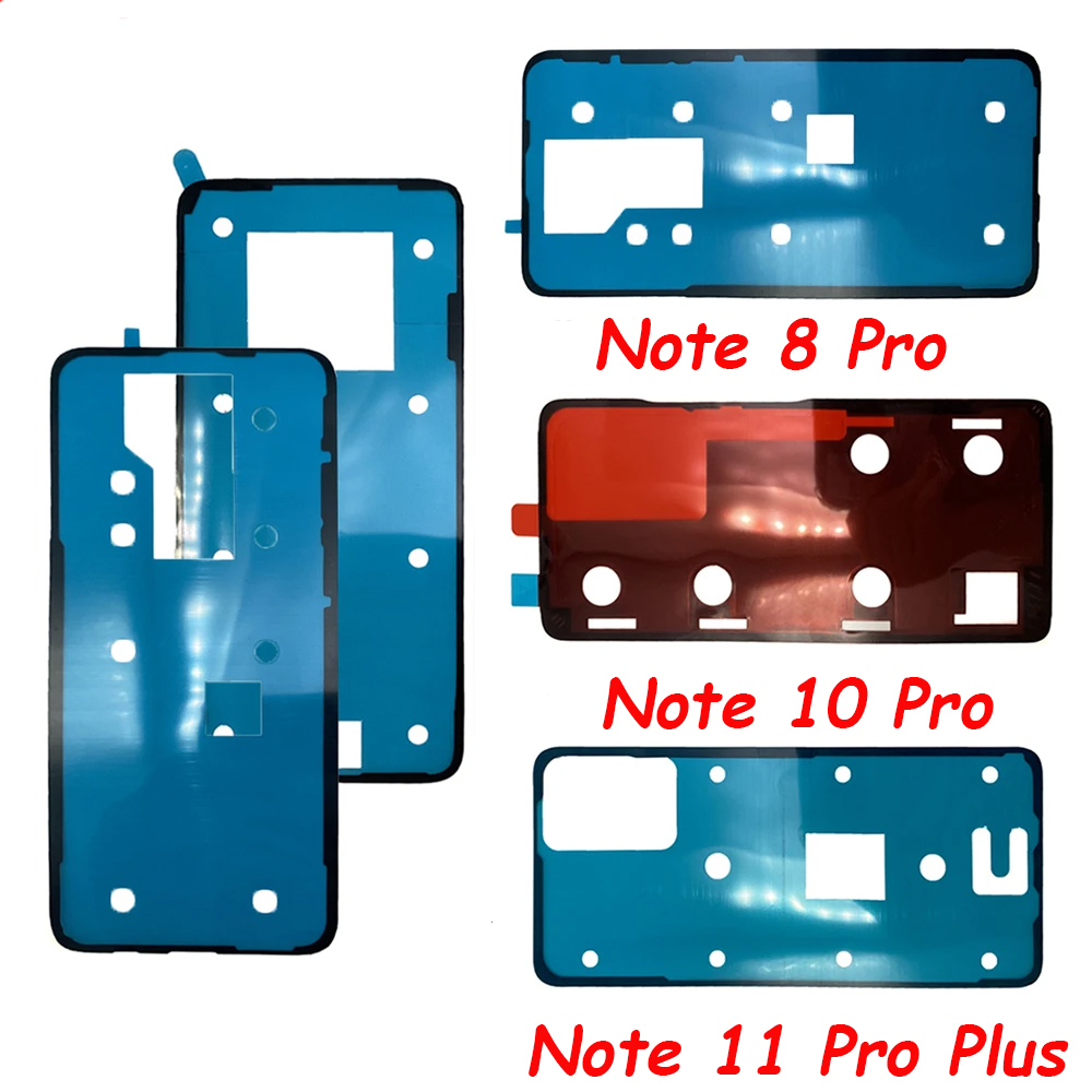 【7efc9af3】For Xiaomi 11 11T 12 Pro Lite / For Redmi Note 8 9s 10 Pro Adhesive Sticker Back Housing Battery Cover Tape Waterproof. 