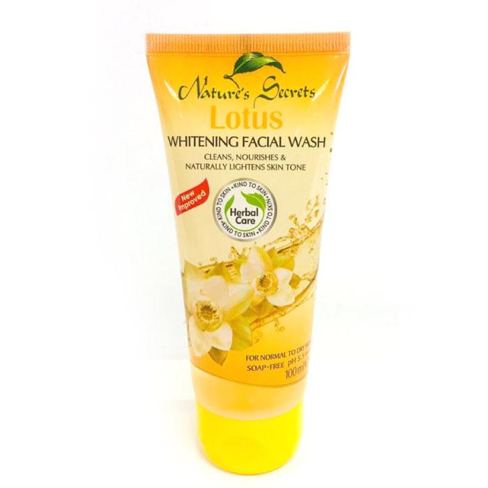 nature secret cucumber face wash