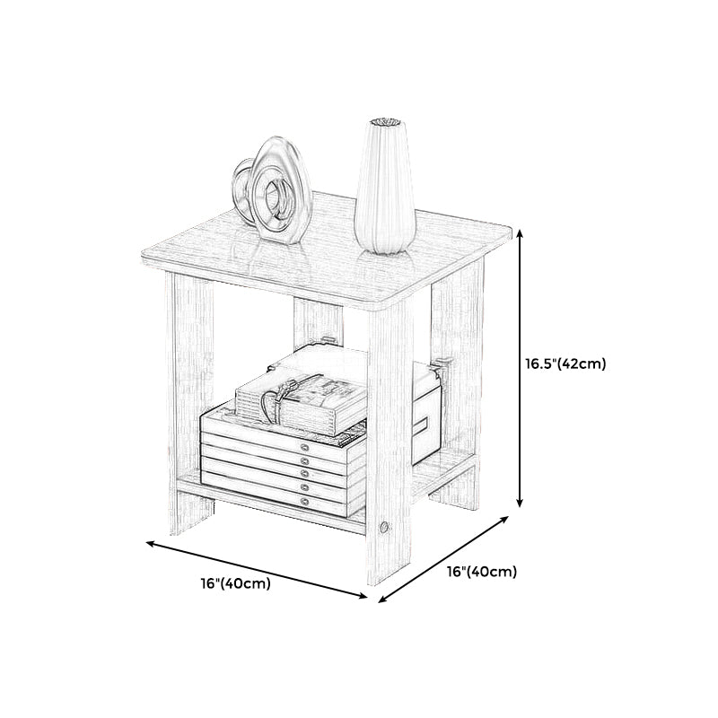 VTEC Simple Bedside Cupboard /Modern / Chest table / Small coffee Table / Bedside Table / Console table / Drawer box / Open storage / Side Table / Modern Furniture / VMB001. 