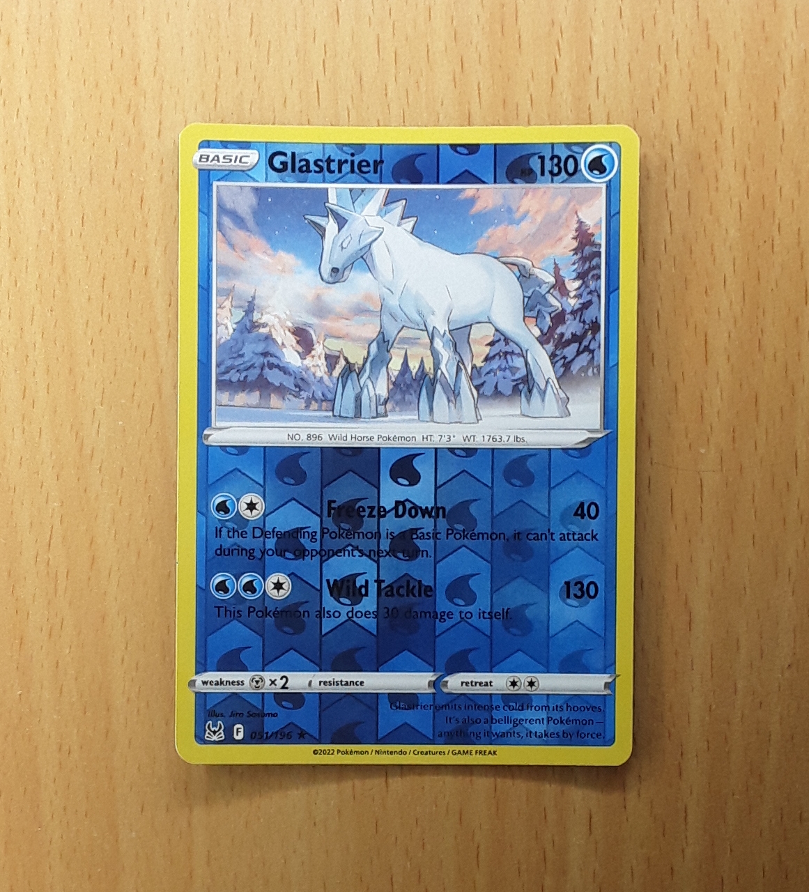 glastrier pokemon card Golisopod GX (148/147) [Sun & Moon: Burning Shadows] main image 0