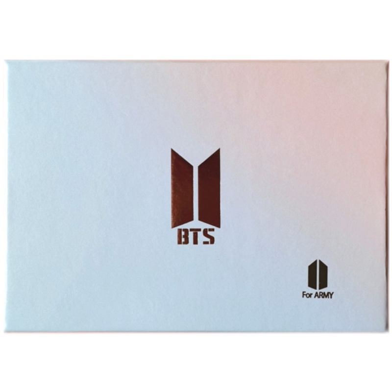 BTS BTS Postcard Gift Set Peripheral Support Gift Box Keychain Luggage Sticker Decoration. 