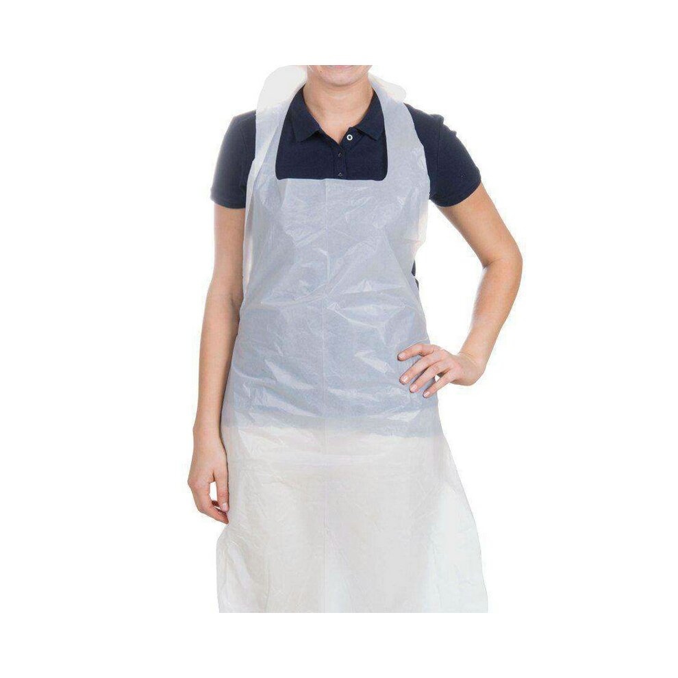 Disposable Plastic Aprons - (Polythene Aprons) 5pcs Pack. 