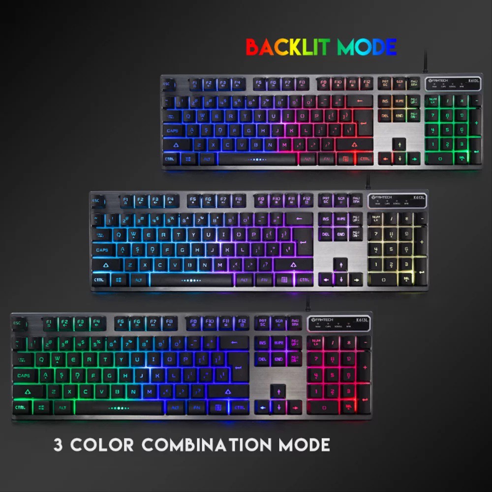 FANTECH K614L FIGHTER III Gaming Keyboard. 