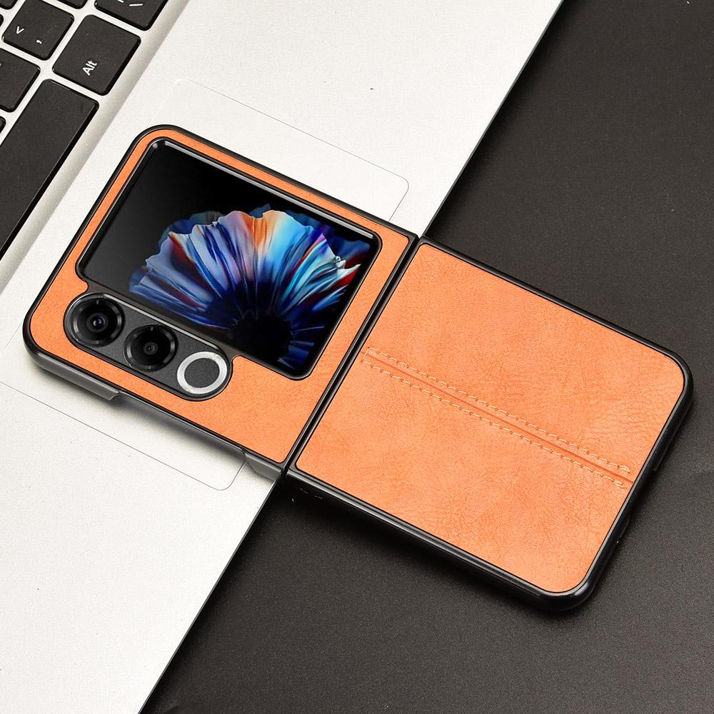 (New arrival) Cow Pattern Sewing Back Cover Phone Case For ZTE nubia Flip2 / Libero Flip2. 