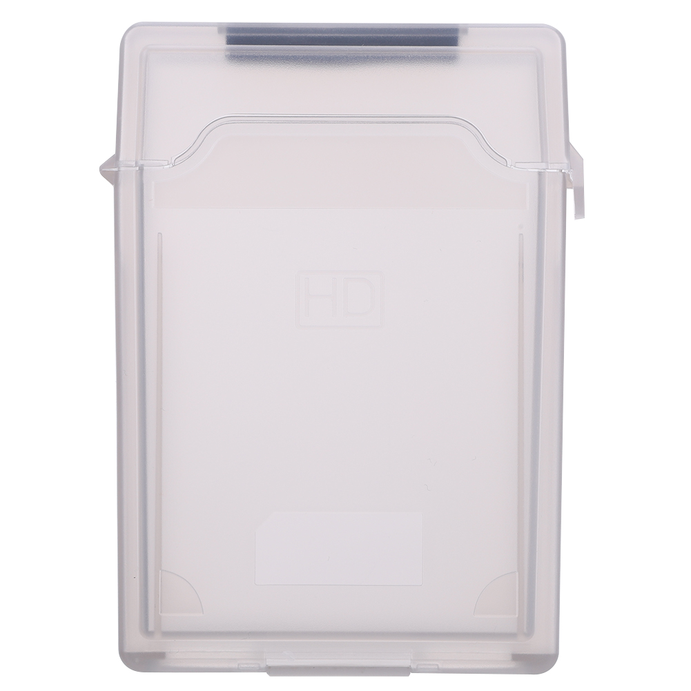 2.5 in HDD SSD Protective Case Anti-static 2.5 Inch Hard Drive Storage Case Plastic Moisture-proof Protective Cover Dustproof. 