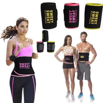 sweat waist trimmer