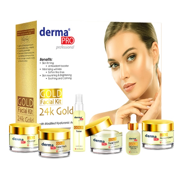 Derma PRO Gold Facial kit