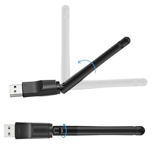 MT7601 Mini USB WiFi Adapter RTL8188 Wireless Network Card 150Mbps Wi-Fi Receiver Dongle for PC Desktop Laptop 2.4GHz no need driver. 