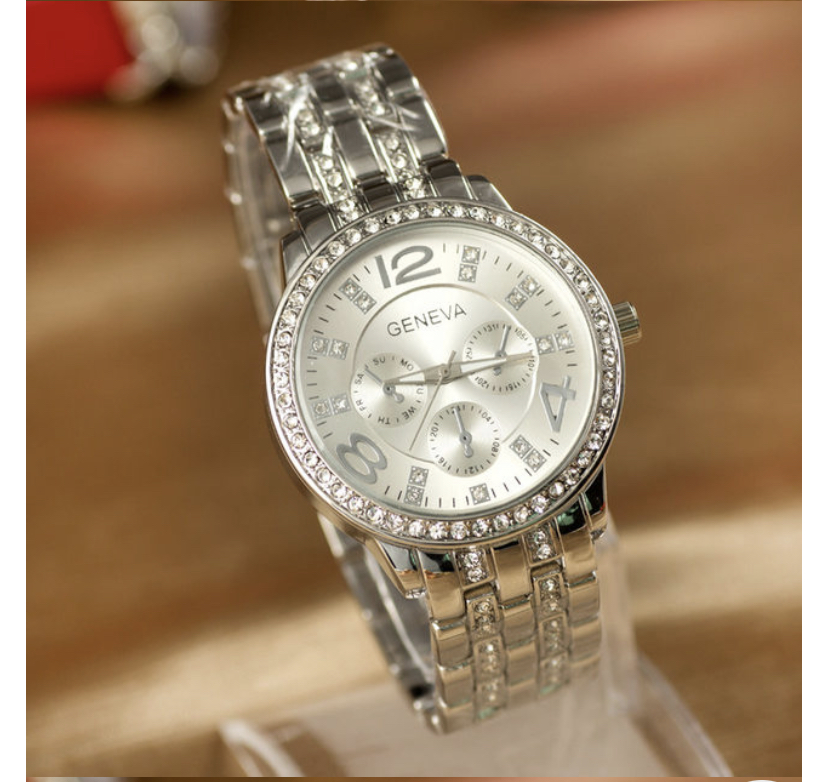 Reloj geneva quartz online japan movt