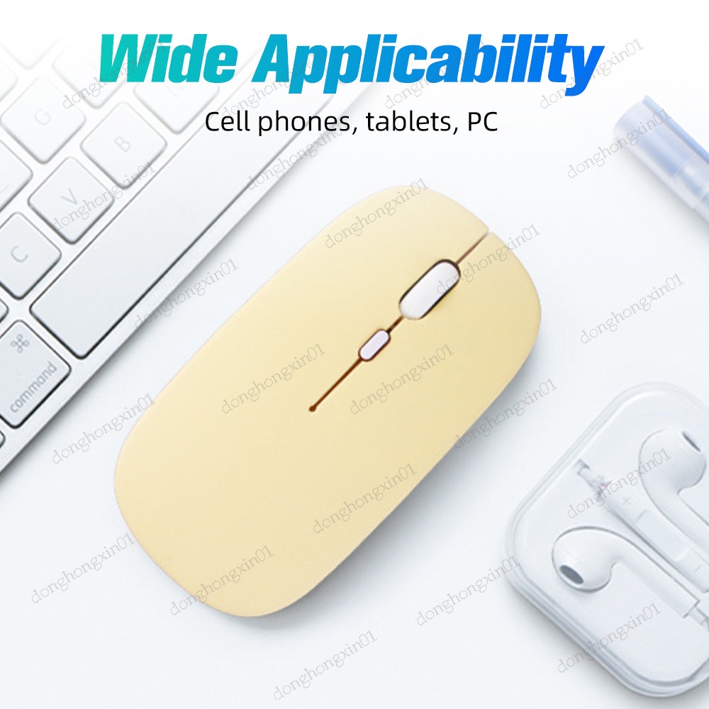 【ThinkWay】Rechargeable Wireless Mouse For Microsoft Surface Pro 9 5G 2022 8 X 13 inch 7 Plus 6 5 4 12.3" Portable Magic Silent Mice Mobile Phone Office Gaming Mouse for Surface Go 3 2 2020. 