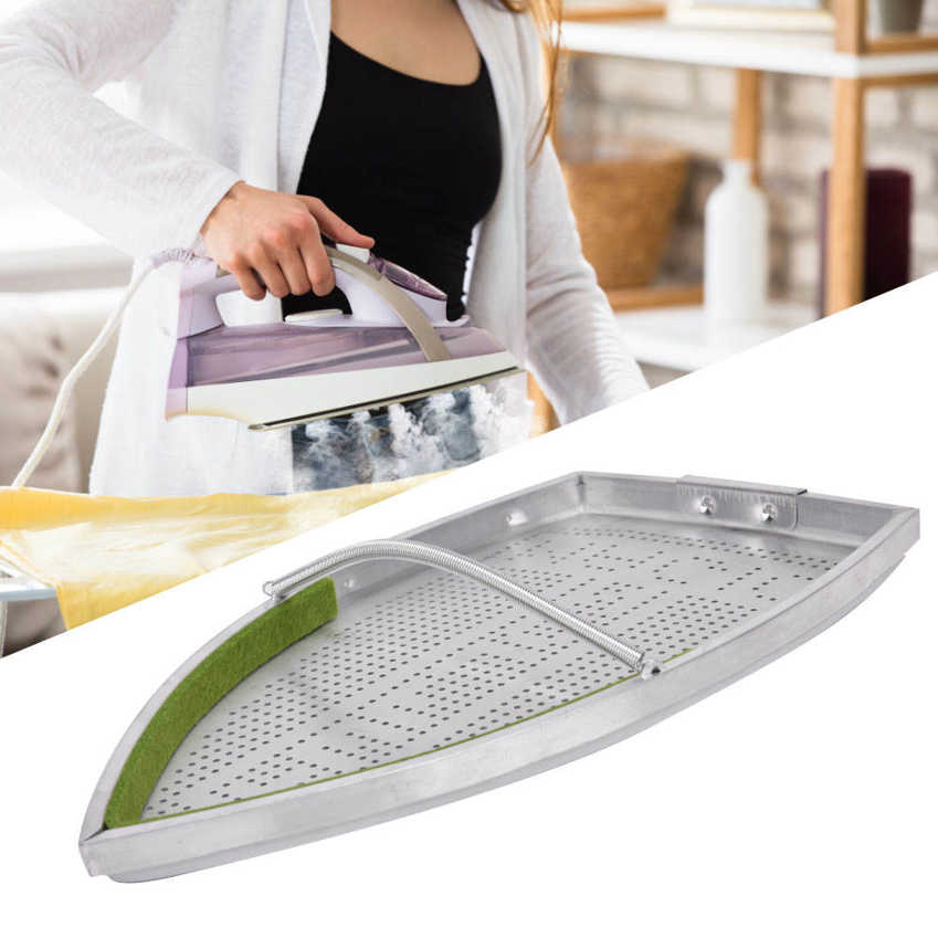 Home Teflon Aluminum Made Industrial Electric Iron Plate Shoe Protective Cover. 
