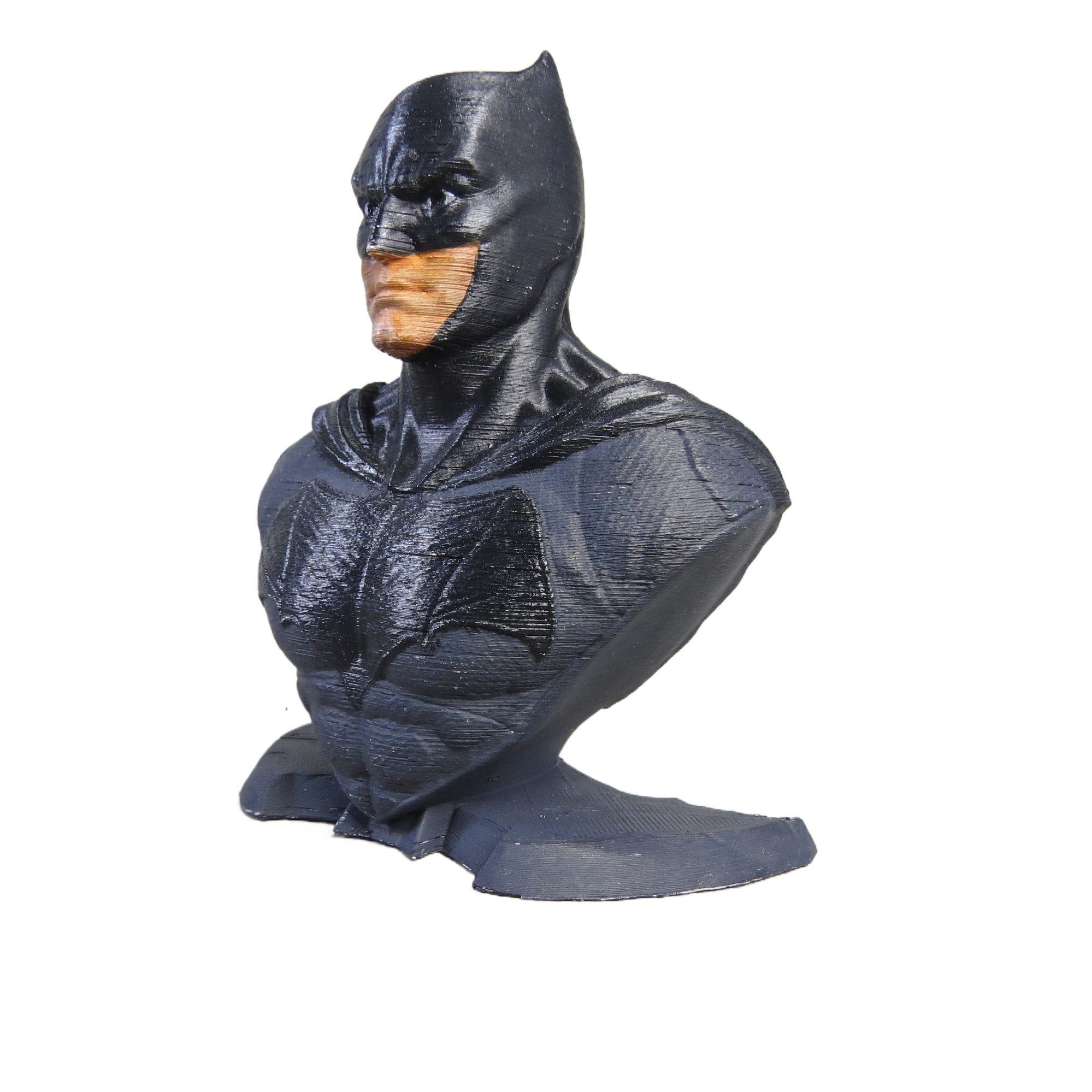3D Printed Batman Bust - Action Figure - Various Colors & Sizes - PLA. 