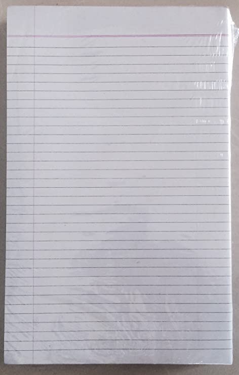 FOOLSCAP PAPER (A4 Size) SINGLE RULED (100/500 SHEETS). 