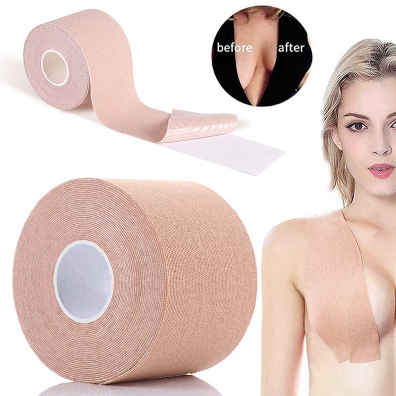 5cmx5m Invisible Boob Tape Women Bra Nipple Cover Adhesive Push Up
