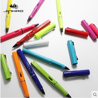 【Alizeker Mall】Jinhao Transparent Business office medium nib Fountain Pen pen. 