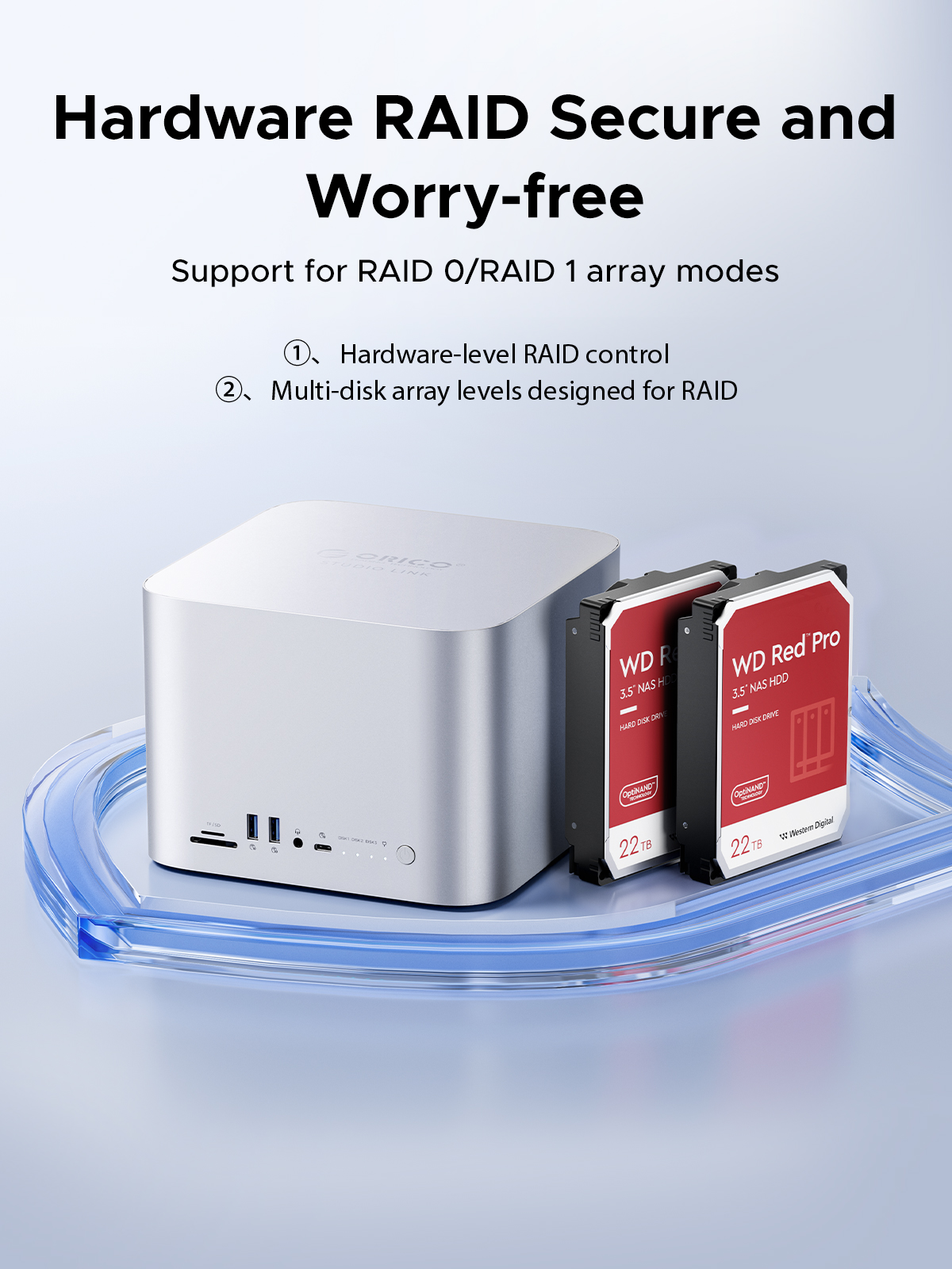 ORICO DockDrive PSSD Docking Station Made for Mac Series. 