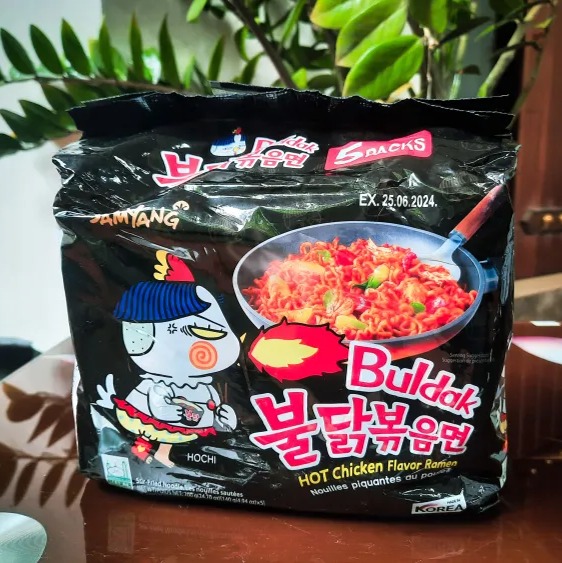 [Not Fake] Samyang Buldak Ramen Hot Black Chicken Korean Ramen. 