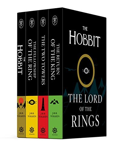Lord of the Rings 04 Volume Set Hobbit the Fellowship of the Ring the Two Towers the Return of the King，J.R.R. Tolkien. 
