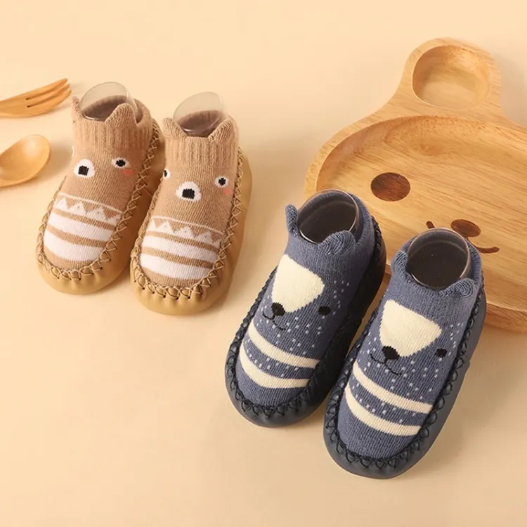 Rubber sole socks hot sale for babies