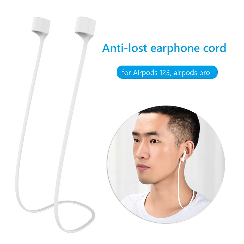 Soft Silicone Magnetic Strap Rope For Apple AirPods Pro 2 3 Anti-lost Cords Neck Strap For Air Ear Pods 1 2 Earphone Accessories