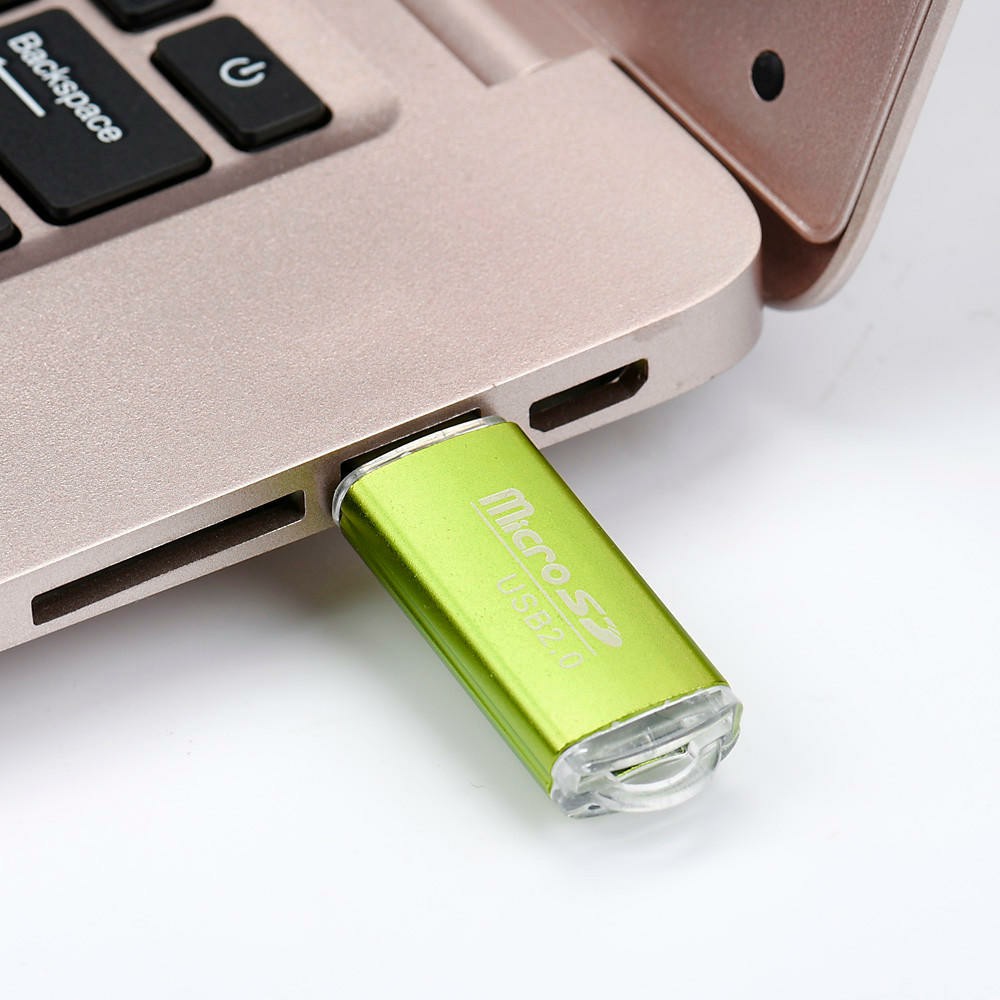 MINI Super Speed USB 2.0 Micro SD Card Reader. 