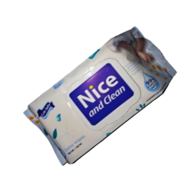 Baby Wet Wipes Nice and Clean Bundle Pack 4 (80 x 4 wipes). 