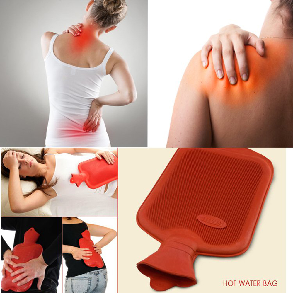 800 ml. Hot Water Bottle Bag For Pain Relief. Menstrual Pain Relief. 
