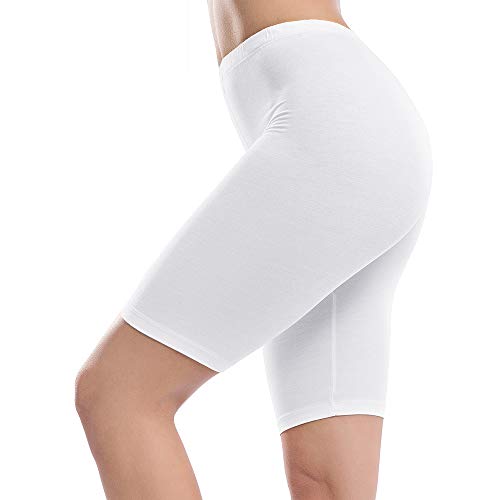 Tight Under short for Women | White color | Stretch Cotton | S, M, L, XL. 