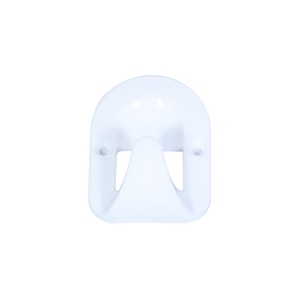 Wall Hook -  - 6 pcs / pkt - White. 
