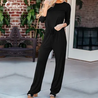 black jumpsuit holiday party