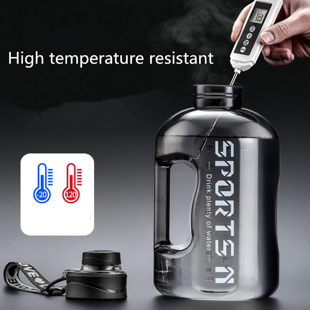1.7/2.7L Water bottle Lightweight Sport water bottles Large capacity drink water cups bottle for Outdoor activities Sports events Gym workouts Camping trips Travel essentials Men's Women's. 