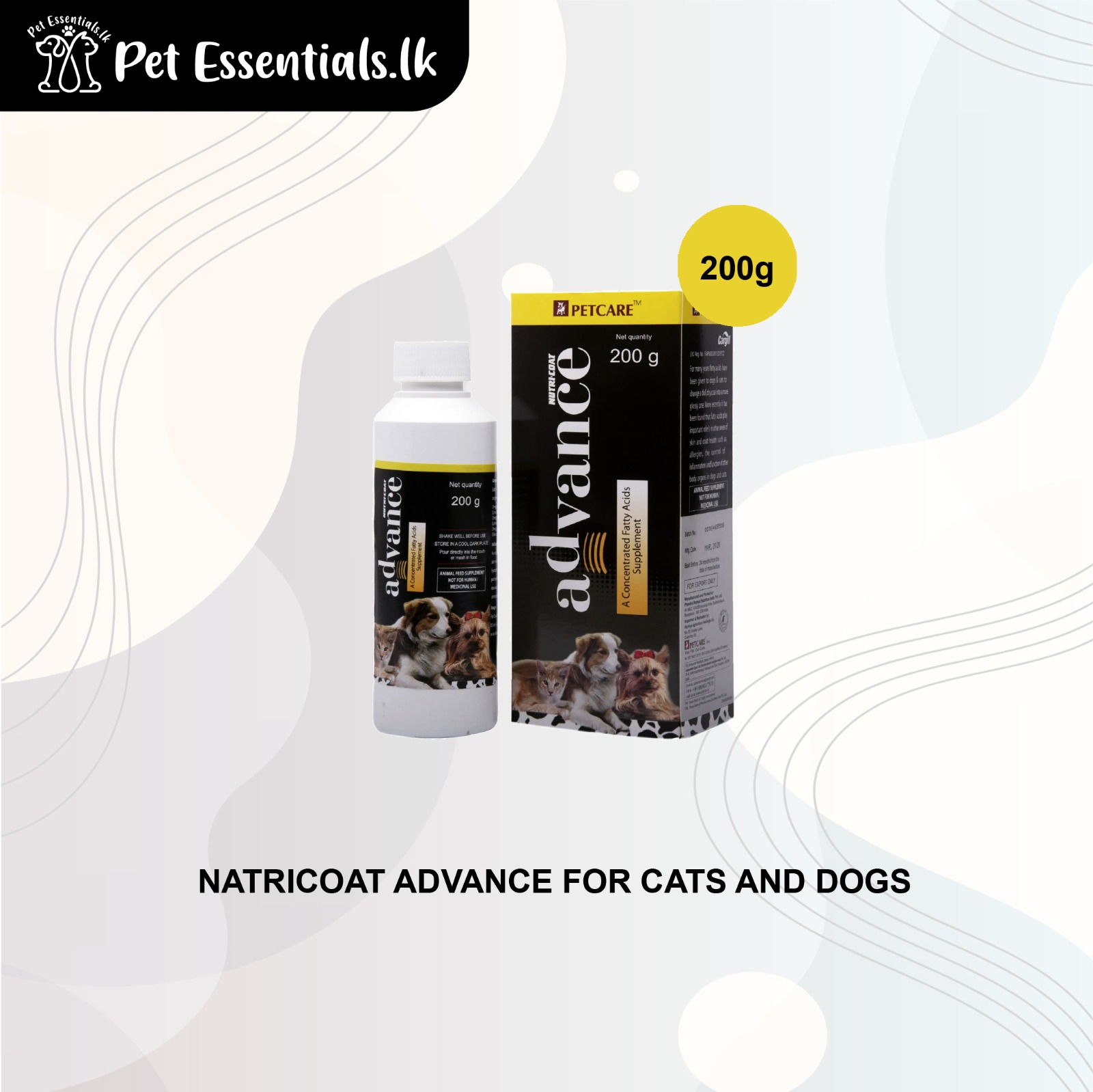 Nutricoat Advance For Cats And Dogs ( 200g )