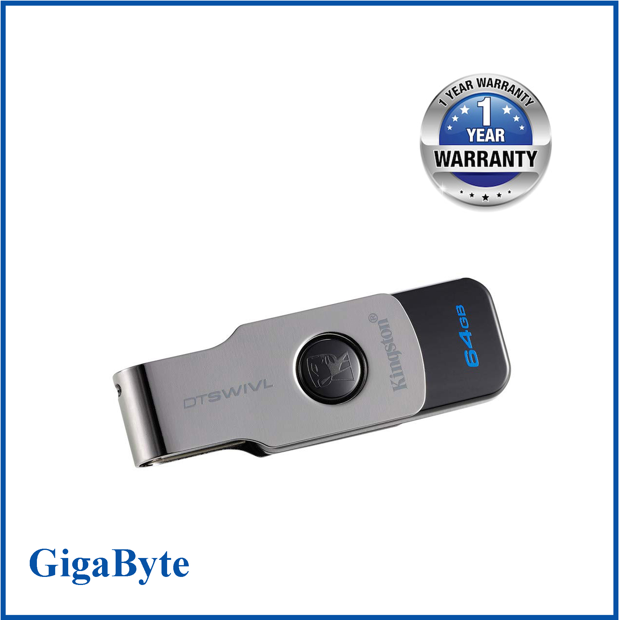 Kingston 64GB DTSWIVL USB Pen Flash Drive. 