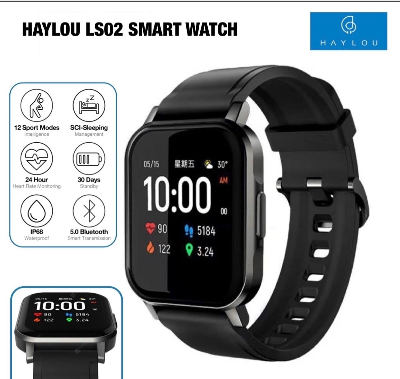 Haylou LS02 Smart Watch